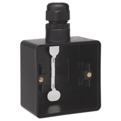 Niko Hydro Черный Рамка, 1 вход M20, с каб/вводом 761-84151 - фото 75359