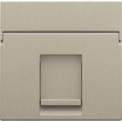 Niko Шампань Накладка на розетку RJ 157-65100 - фото 75377