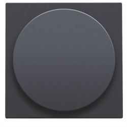 Niko Антрацит Накладка поворотного диммера 122-31003 - фото 75388