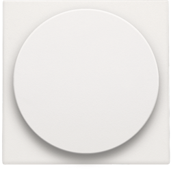 Niko Белый Накладка поворотного диммера 101-31003 - фото 75389