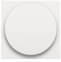 Niko Пластик Белая сталь Накладка поворотного диммера 154-31003 - фото 75390