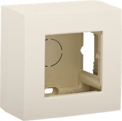 Niko Слоновая кость Монтажная коробка, накладная 100-80100 - фото 75394