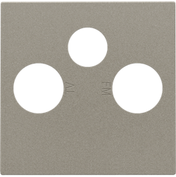 Niko Бронза Накладка TV/FM/SAT 123-69551 - фото 75403