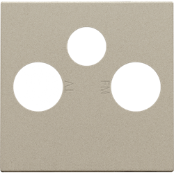 Niko Шампань Накладка TV/FM/SAT 157-69551 - фото 75407