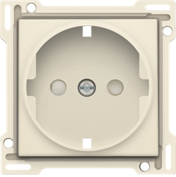 Niko Слоновая кость Накладка розетки с шт., с/з 100-66901 - фото 75417