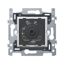 Niko Механизм поворотного диммера LED, двухпроводной, 3-300 Вт 310-03901 - фото 75418