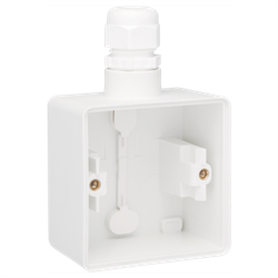 Niko Hydro Белый Рамка, 1 вход M20, с каб/вводом 701-84151 - фото 75429