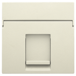 Niko Слоновая кость Накладка на розетку RJ 100-65100 - фото 75438