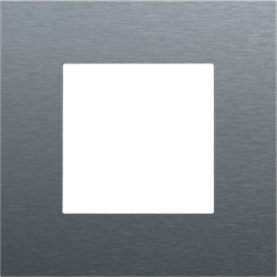 Niko Pure Металл Свинцово-серый Рамка на 1 пост 220-76100 - фото 75439