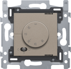 Niko Бронза Терморегулятор с датчиком в комплекте 123-88001 - фото 75444