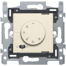 Niko Слоновая кость Терморегулятор с датчиком в комплекте 100-88001 - фото 75448