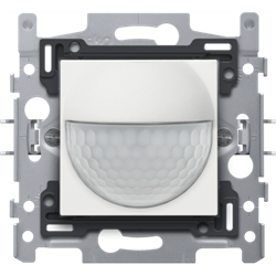 Niko Пластик Белая сталь Датчик движения 180 гр, 10А, 230В, 8м 154-78010 - фото 75449