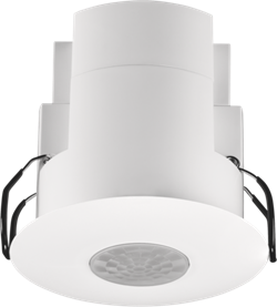 Niko Белый Датчик присутствия DALI, 360°, вспомогательный, 24м 350-41659 - фото 75461