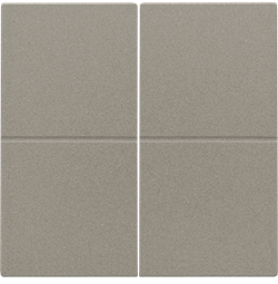 Niko Бронза Клавиша двойная, HUE 123-00060 - фото 75512