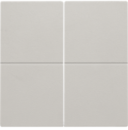 Niko Серый Клавиша двойная, HUE 102-00060 - фото 75518