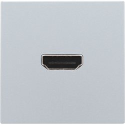 Niko Серебро Розетка  HDMI/HDMI 121-69417 - фото 75545