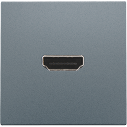 Niko Свинцово-серый Розетка  HDMI/HDMI 220-69417 - фото 75551