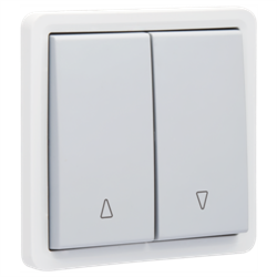 Niko Hydro Серый Переключатель для жалюзи, IP55, пруж клеммы 700-35915 - фото 75560