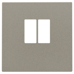 Niko Накладка аудиорозетки, клеммы до 4мм2, бронза 123-69801 - фото 75570