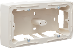 Niko Слоновая кость Коробка для накл монтажа, двойная 100-77500 - фото 75571