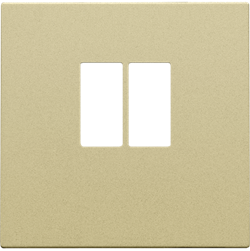 Niko Накладка аудиорозетки, клеммы до 4мм2, золото 221-69801 - фото 75577