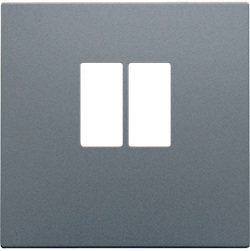 Niko Накладка аудиорозетки, клеммы до 4мм2, свинцово-серый 220-69801 - фото 75579