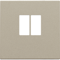 Niko Накладка аудиорозетки, клеммы до 4мм2, шампань 157-69801 - фото 75588