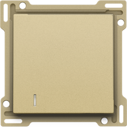 Niko Накладка карточного выключателя, золото 221-61901 - фото 75624