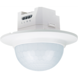 Niko Белый Датчик присутствия 360°, 26м, встраиваемый, слэйв 351-25469 - фото 75638