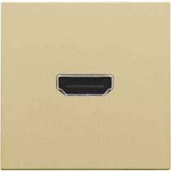 Niko Золото Розетка  HDMI/HDMI 221-69417 - фото 75677