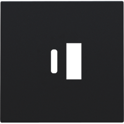 Niko Накладка USB Type-A-C, черный 161-68002 - фото 75689