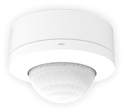 Niko Белый Датчик движения DALI-2 360°, 17-54м, IP54, накладной, слэйв 353-852011 - фото 75743