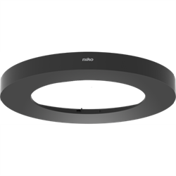 Niko Черный Декоративное кольцо для датчика, встраиваемый монтаж 353-990992 - фото 75750