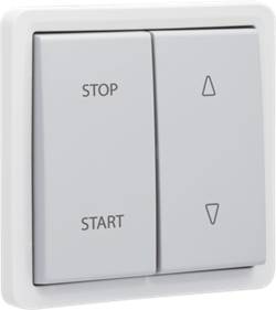 Niko Hydro Серый Переключатель для жалюзи, мех блокировка, IP55, пруж клеммы 700-35905 - фото 75789