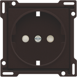 Niko Шоколад Накладка розетки с шт., с/з 124-66901 - фото 75806