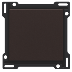 Niko Шоколад Накладка розетки со шт, с кр SO-581 - фото 75807