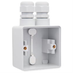 Niko Hydro Серый Рамка, 2 входа M20, с каб/вводом 700-84152 - фото 75837