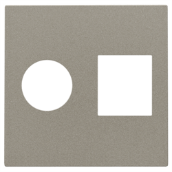 Niko Накладка TV + RJ, бронза 123-65702 - фото 75860