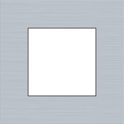 Niko Pure Алюминий Серый Рамка на 1 пост 155-76100 - фото 75863