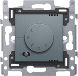 Niko Свинцово-серый Терморегулятор с датчиком в комплекте 220-88001 - фото 75885