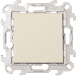 Simon 24 Слоновая кость Однополюсный выключатель с подсветкой 10AX 250В~ 2420104-031 - фото 75905