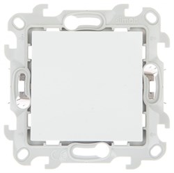 Simon 24 Белый Одноклавишный выключатель Push&Go 2420101-030 - фото 75986