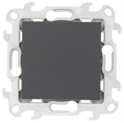 Simon 24 Графит Одноклавишный перекрестный выключатель 2450251-038 - фото 76012