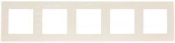 Simon 24 Слоновая кость Рамка 5-ая 2400650-031 - фото 76062