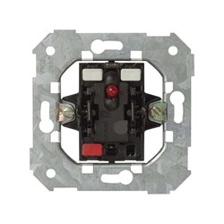 Simon S75 Кнопочный выключатель с подсветкой 10A 24В~ 75552-39 - фото 76096