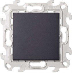 Simon 24 Графит Однополюсный выключатель с подсветкой 10AX 250В~ 2420104-038 - фото 76098