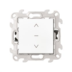 Simon 24 Белый Выключатель жалюзи 3-позиционный 10A 250В~ 2420333-030 - фото 76104
