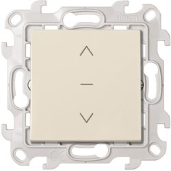 Simon 24 Слоновая кость Выключатель жалюзи 3-позиционный 10A 250В~ 2420333-031 - фото 76105