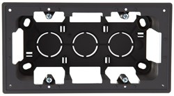 Simon 24 Графит Коробка монтажная для накладного монтажа на 2 модуля 2400752-038 - фото 76140