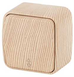 Intro 3-103-11 Переключатель, 10А-250В, IP20, ОУ, Polo, сосна (18/360/4320) 1741926903 - фото 76204